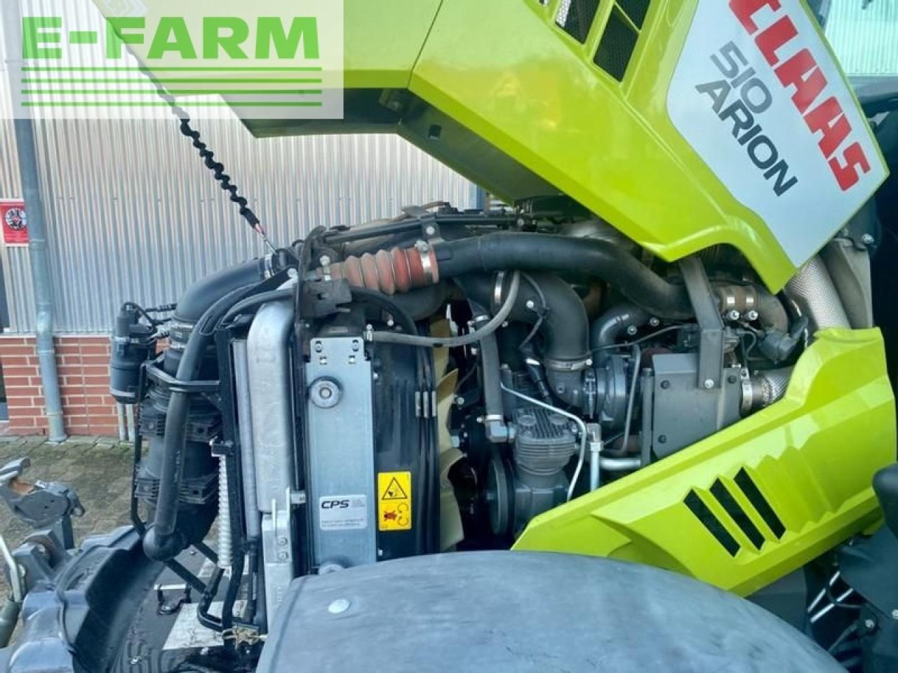Tracteur agricole CLAAS arion 510 mit gps ready + fkh + fzw: photos 18