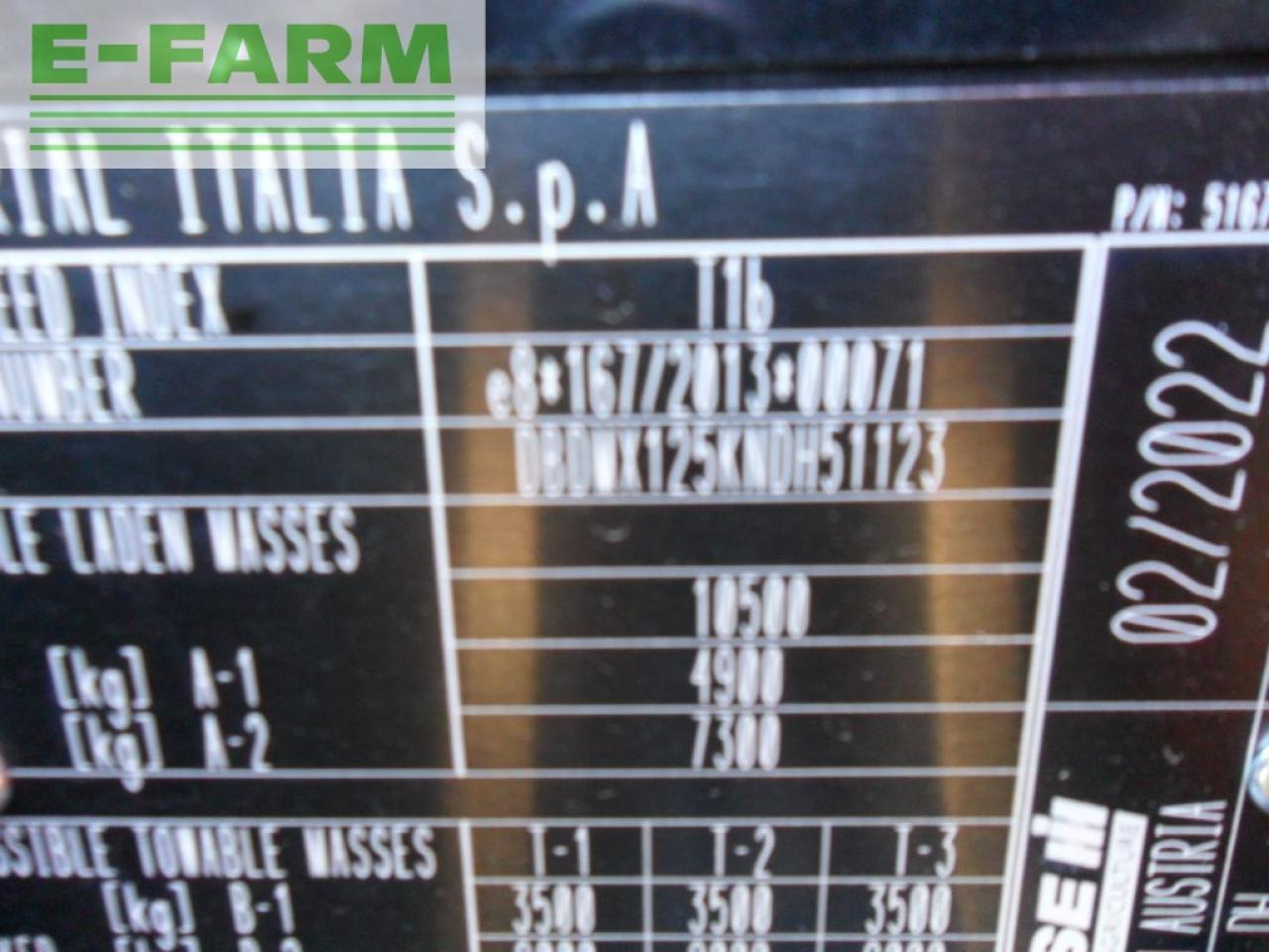 Tracteur agricole Case-IH maxxum 125 cvx: photos 11