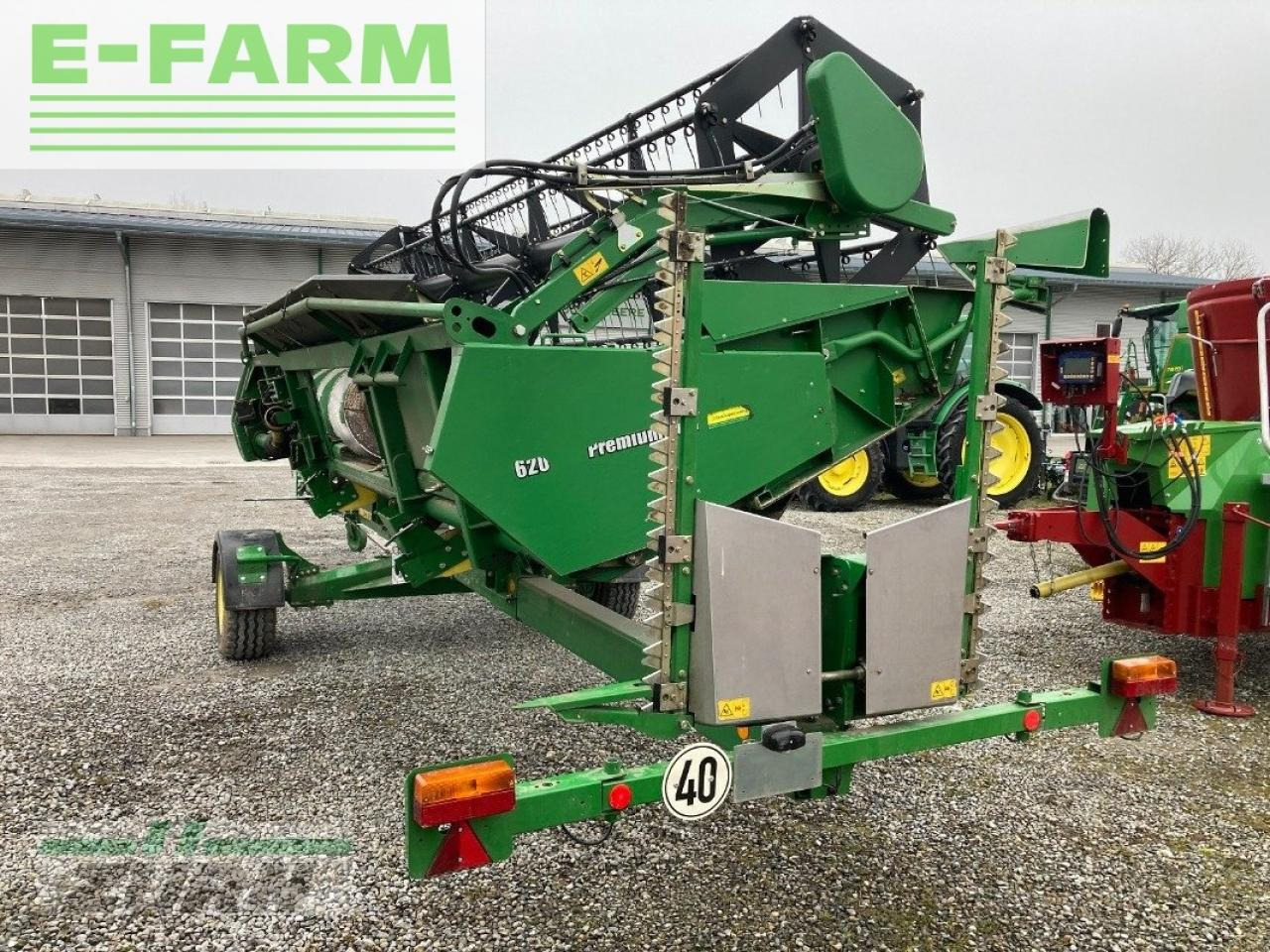 Tracteur agricole Zürn premium flow 620 pf 6,10 m: photos 5