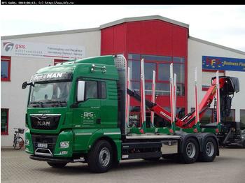 Camion grumier MAN TGX 26.640 6x4 BL Kurzholz, D3876LF09, alter TCO