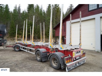 Remorque forestière, Remorque Trailer-Bygg timber trailer: photos 1