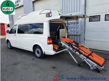Ambulance Volkswagen T5 Krankentransport inkl Trage Rollstuhl Scheckh