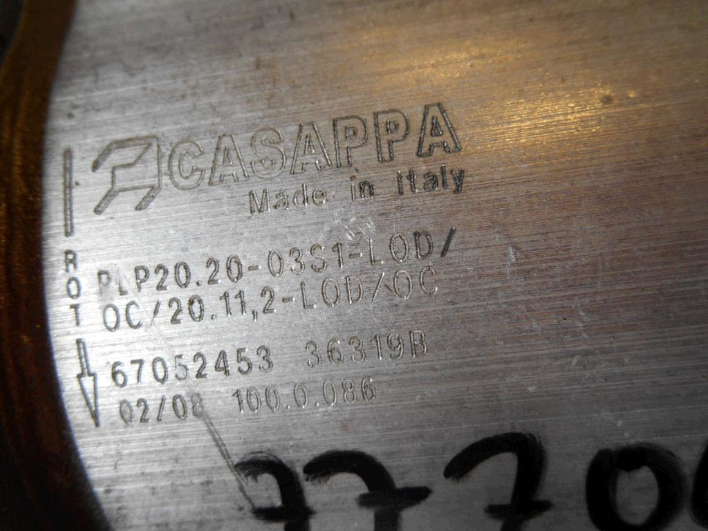 Pompe hydraulique pour Engins de chantier neuf Casappa PLP20.20 - 215227A1: photos 6