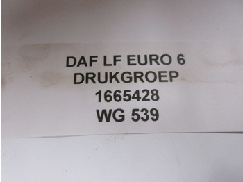 Embrayage et pièces pour Camion DAF LF 1665428 DRUKGROEP EURO 6: photos 3