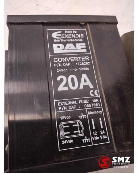 Système électrique pour Camion DAF Occ omvormer 24 V -12 V 1726282 DAF EURO 6: photos 2