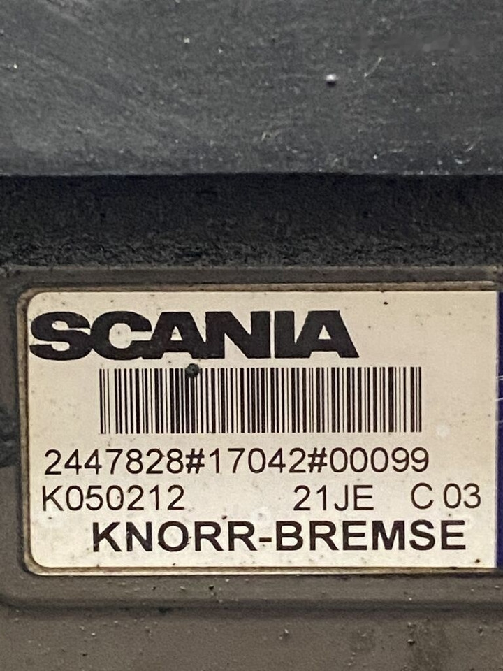 Valve de frein pour Camion Knorr-Bremse   Scania truck: photos 2