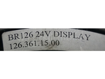Panel de instrumentos pour Matériel de manutention Linde 1263611500 Monitoring display 24V sn. 257879 from P60 24V: photos 3