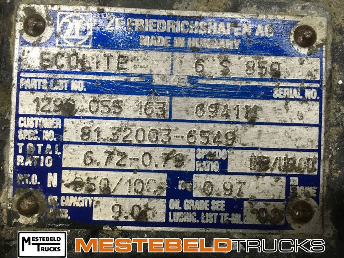 Boîte de vitesse pour Camion MAN Versnellingsbak ZF 6S850 v MAN LE: photos 5