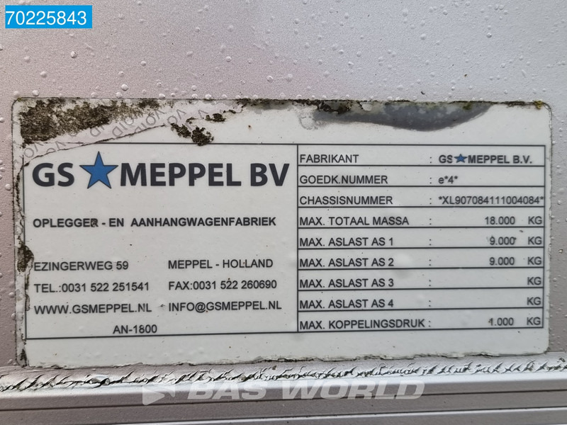 Remorque fourgon GS Meppel AN-1800 NL TÜV 05/24 Koffer: photos 15