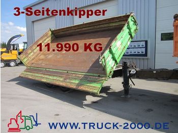 Remorque benne HOFFMANN LTDK 11.7 3 S-Kipper Baumaschinen Transport: photos 1