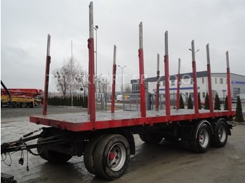 Remorque pour transport de bois Hoffmann LPK 24.0/3, DO LASU, 10500 EUR: photos 1
