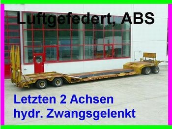 Remorque porte-engin surbaissée pour transport de équipements lourds Müller-Mitteltal 4 Achs Tiefbett  Tieflader, hydr. gelenkt: photos 1