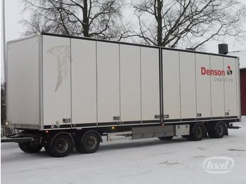  Briab BLB4CS-36-125 4-axlar Box Trailer (side doors) - Remorque fourgon