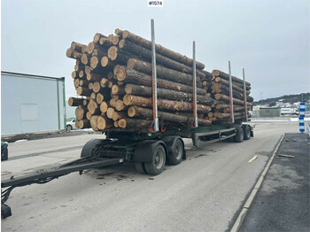 bjornavagnen Timber trailer - remorque grumier
