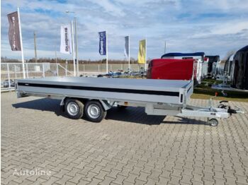 Remorque plateau Brenderup 5520 WATB 3,5T GVW 517x204 cm 5m long trailer platform
