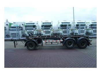 Groenewegen 20ft container trailer 20 CCA-9-18 - Remorque porte-conteneur/ Caisse mobile