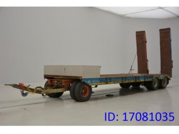GHEYSEN&VERPOORT LOWBED Drawbar trailer - Remorque porte-engin surbaissée