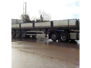  2005 SDC 40’ Tri Axle Dropside Flat Trailer - Remorque rideaux coulissants