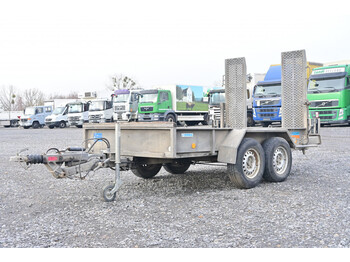 Remorque rideaux coulissants Blomenroehr Baumaschinentransporter Rampen 2.75t