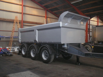 HRD 3-axle with Hardox box - Remorque rideaux coulissants