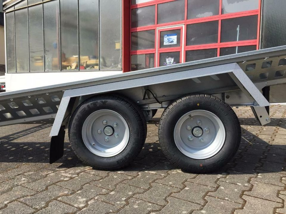 Remorque porte-voitures Stema Atour Grande 3.000kg - kippbarer Autotransporter 5 meter: photos 3