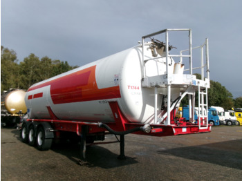 Semi-remorque citerne pour transport de farine Feldbinder Powder tank alu 41 m3 (tipping): photos 2