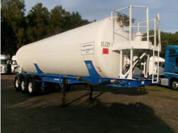 Semi-remorque citerne pour transport de farine Feldbinder Powder tank alu 41 m3 (tipping): photos 2