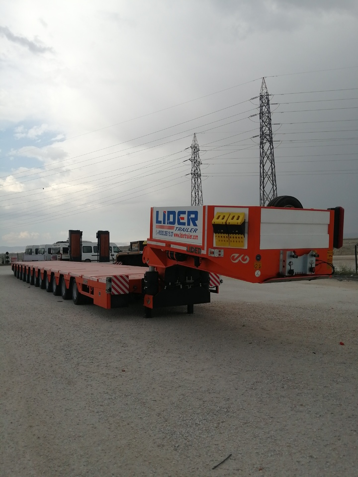 Semi-remorque surbaissé neuf LIDER 2024 Model 200 TONS CAPACITY New Productions Directly From Manufacture: photos 16