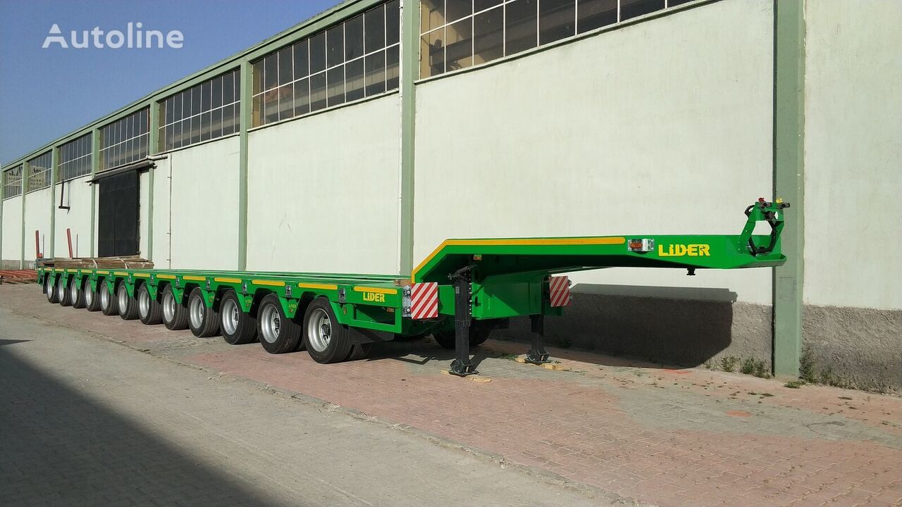 Semi-remorque surbaissé neuf LIDER 2024 Model 200 TONS CAPACITY New Productions Directly From Manufacture: photos 8