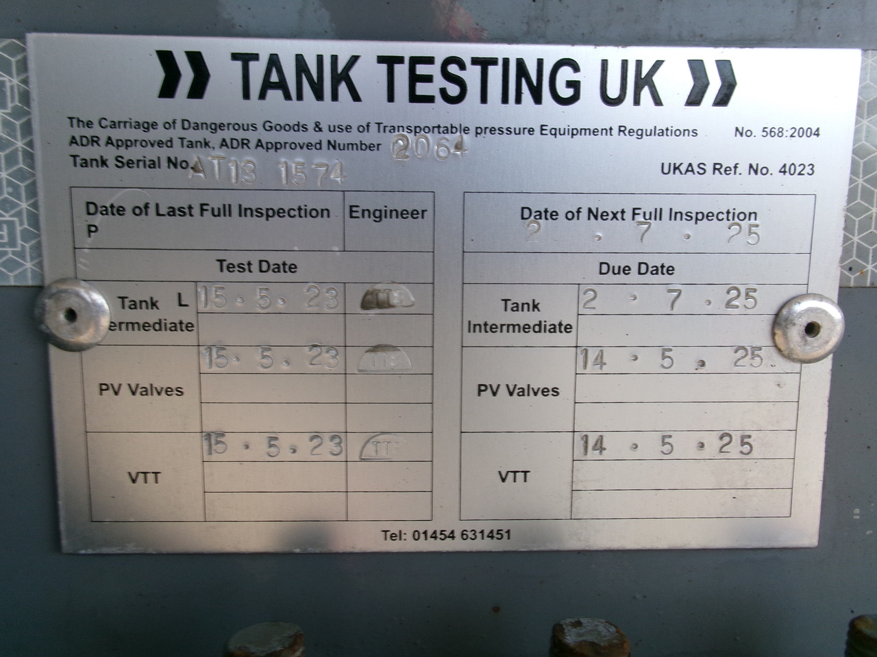 Lakeland Tankers Fuel tank alu 42.8 m3 / 6 comp + pump — crédit-bail Lakeland Tankers Fuel tank alu 42.8 m3 / 6 comp + pump: photos 33