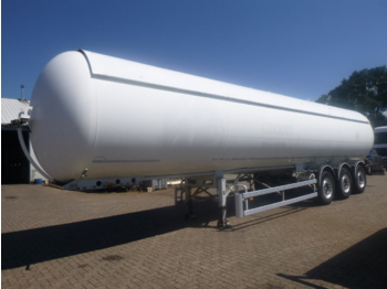 Semi-remorque citerne pour transport de gaz Robine Gas tank steel 51.5 m3: photos 1