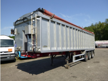 Dennison Tipper trailer alu 46.5m3 + tarpaulin - Semi-remorque benne