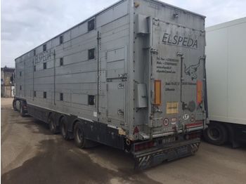 Semi-remorque bétaillère PEZZAIOLI SBA32