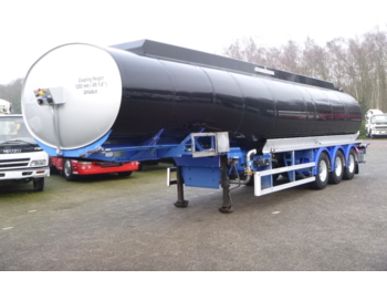 GRW Fuel / heavy oil tank alu 45 m3 / 1 comp + pump - Semi-remorque citerne