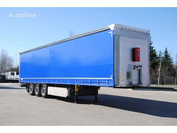  Schmitz-cargobull 2x Podnoszona oś, kosz paletowy, magazyn desek - semi-remorque rideaux coulissants