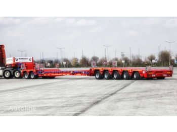 KOMODO 5+2 Axle Modular Chassıs – Dls System Lowbed Semi Trailer - Semi-remorque surbaissé