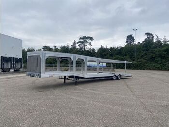 Semi-remorque porte-voitures Veldhuizen Be oplegger auto transporter 10 ton dubbel dekker: photos 1