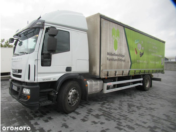 Camion à rideaux coulissants IVECO EuroCargo 180E