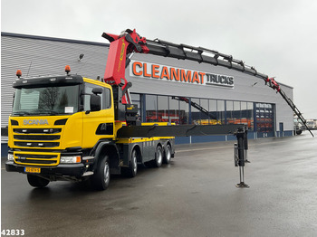 Camion grue SCANIA G 490