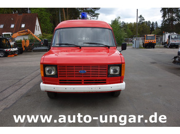 FORD Transit Feuerwehr - Oldtimer Baujahr 1980 Ludwig-Ausbau 6-Sitze Seitentüren - Camion de pompier: photos 2