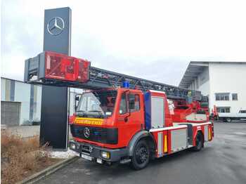 Camion de pompier Mercedes-Benz 1426 F 4x2 V8 Motor Drehleiter Metz 23-12 PLC: photos 1