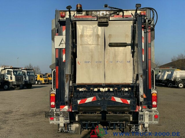 Benne à ordures ménagères pour transport de déchets Scania P320 6x2 Faun Variopress 22m³+Zoeller Schüttung: photos 3