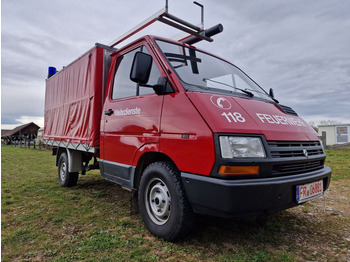 Renault nur 4200 km Feuerwehr Allrad  - Utilitaire rideaux coulissants (PLSC): photos 1