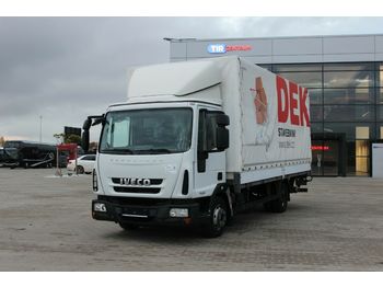 Utilitaire rideaux coulissants (plsc) Iveco ML 75E18, HYDRAULIC LIFT