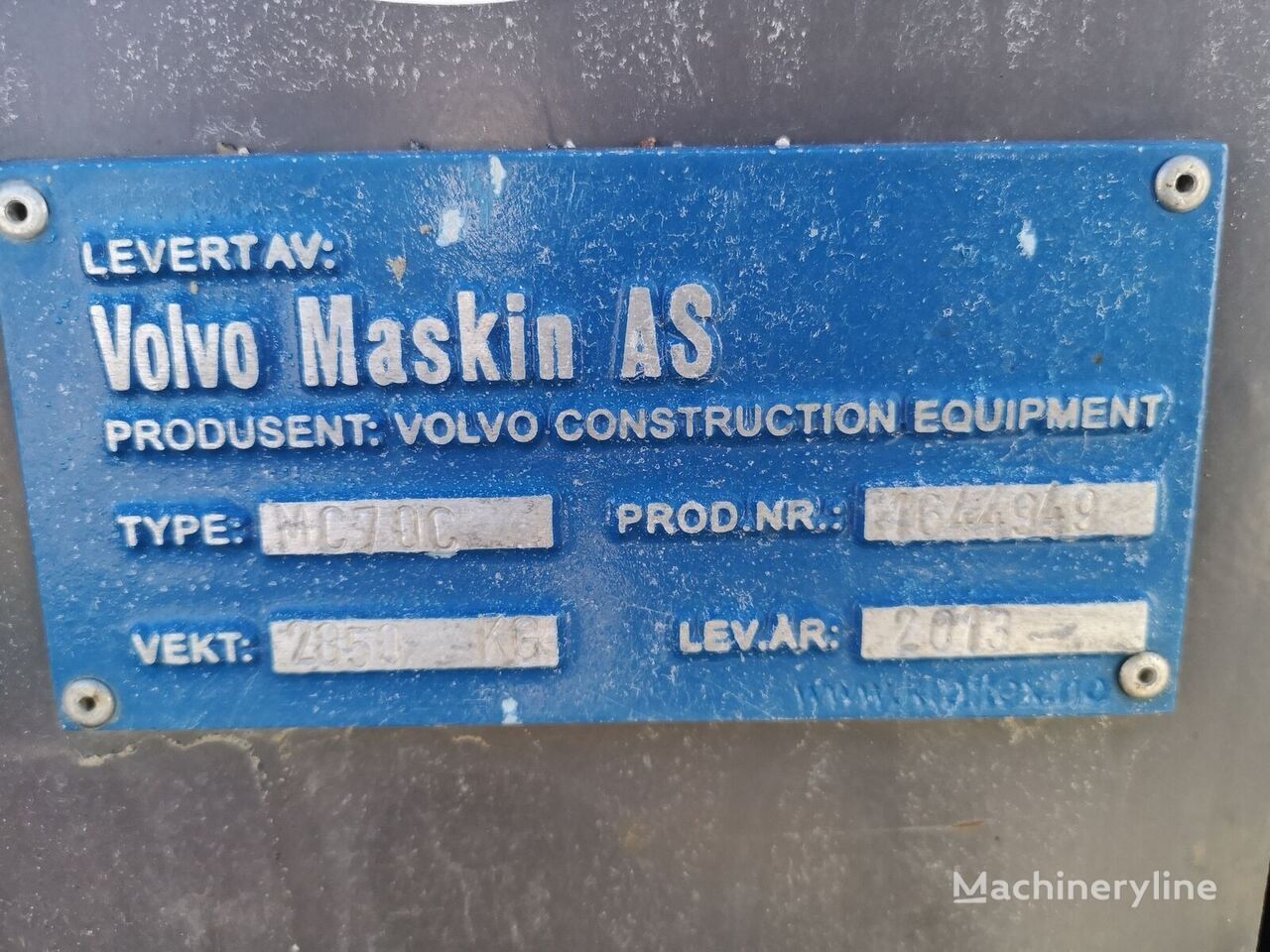 Volvo M70c - Mini chargeuse: photos 5