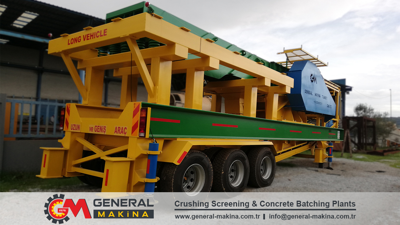GENERAL MAKİNA Portable Crushing Plant - Concasseur à mâchoires: photos 5