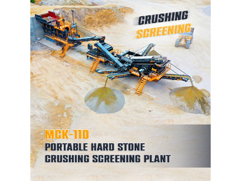 FABO MCK-110 MOBILE CRUSHING & SCREENING PLANT FOR HARDSTONE | AVAILABLE IN STOCK - Concasseur mobile: photos 1