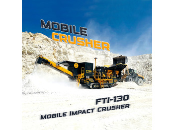FABO FTI-130 MOBILE IMPACT CRUSHER 400-500 TPH | AVAILABLE IN STOCK - Concasseur mobile: photos 1