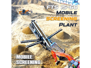 FABO FTS 15-60 Mobile Screening Plant | Tracked Screening Plant | Ready in Stock - Concasseur mobile: photos 1