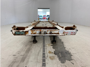 Flandria Skelet 20 ft - Semi-remorque porte-conteneur/ Caisse mobile: photos 2